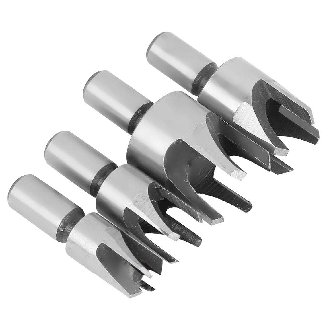 Set 4 Brocas Cortadoras De Tapón O Tarugo Para Madera 1