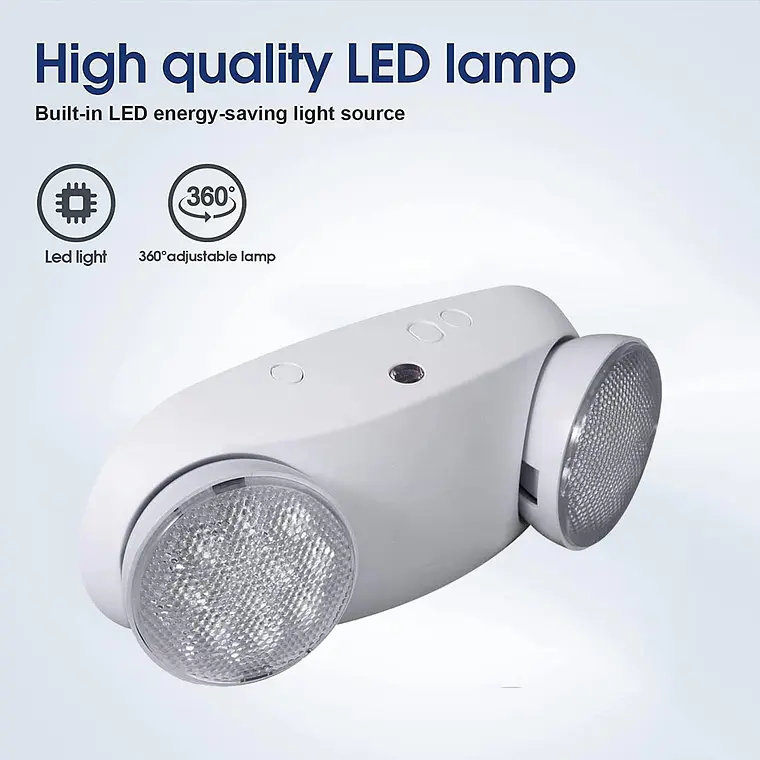 Lampara De Emergencia Led Con Batería Recargable 220v 3