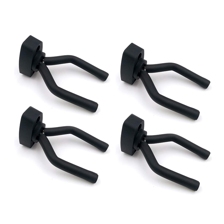 Pack 4 Soporte Colgador De Pared Para Guitarra Anticaída 1