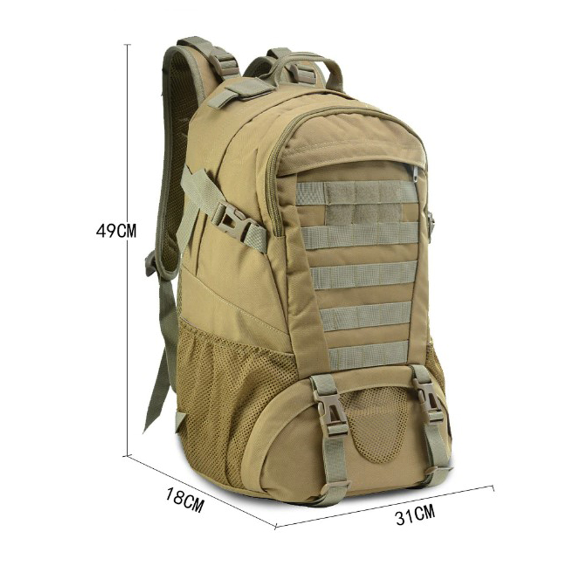 Mochila Militar Táctica Con Sistema Molle Impermeable 27 ltrs 5