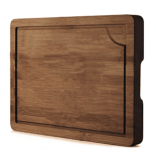 Tabla Picar Y Cortar Carne Verduras De Madera 38 Cm