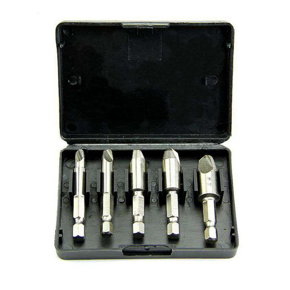 Set Brocas Extractor Tornillos Pernos Rotos Cabeza Rodada 2