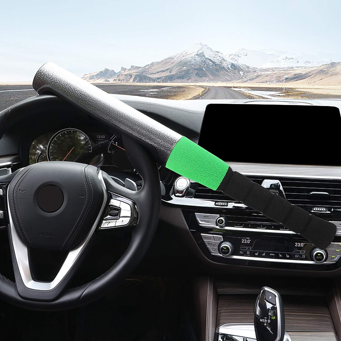 Traba Volante Bate Beisbol Para Automovil, Seguridad 2