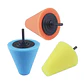 Kit De 3 Piezas Esponjas Pulir En Forma De Cono, Auto - Miniatura 1