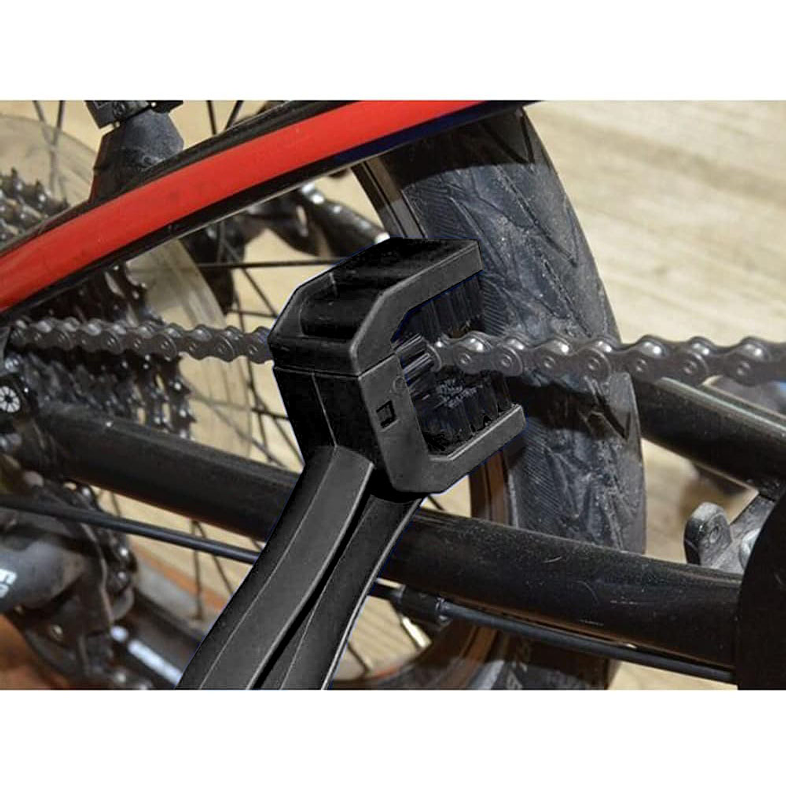 3 En 1 Limpia Cadenas Bikein Con Cepillo Para Piñón 3