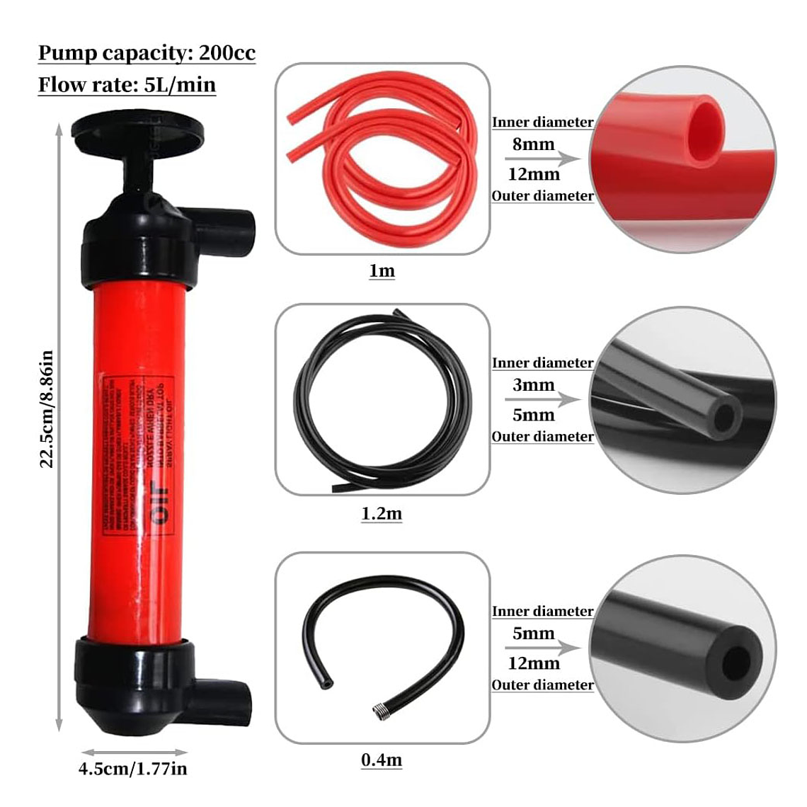 Kit Bomba Bencina Trasvasije Extracción Diesel Multifunción 2