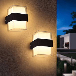Aplique Muro Led Luz Calida Decoracion Hogar