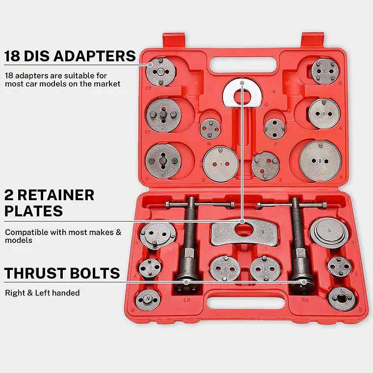 Kit De Reparación Comprimidor De Pistón De Caliper 21 Piezas 3