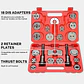 Kit De Reparación Comprimidor De Pistón De Caliper 21 Piezas - Miniatura 3