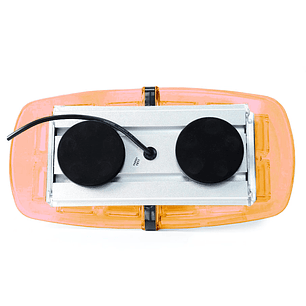 Baliza Luz Led Ámbar Techo Iman 12v-24v Estroboscópica