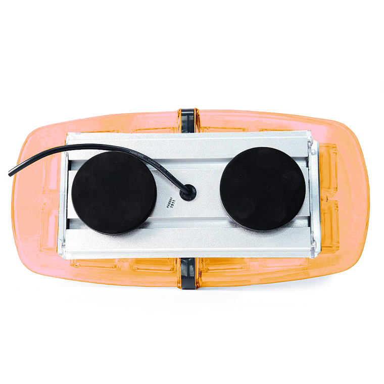 Baliza Luz Led Ámbar Techo Iman 12v-24v Estroboscópica 2