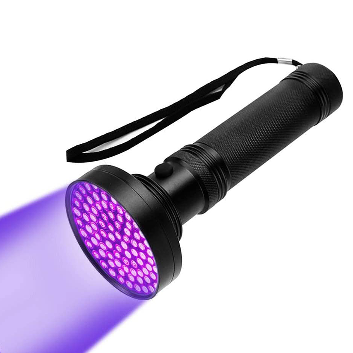 Linterna Ultravioleta 100 Led Uv Usa Pilas Múltiples Usos 1