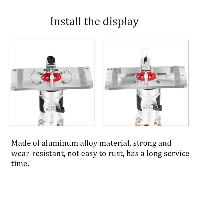 Placa Carpintería Mesa Router Multifuncional 3