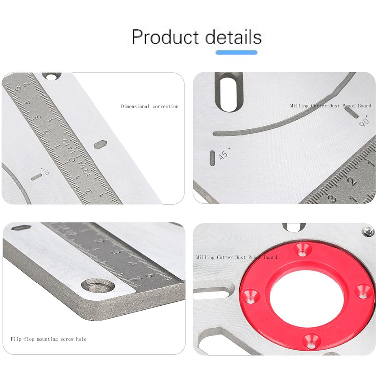 Placa Carpintería Mesa Router Multifuncional 4