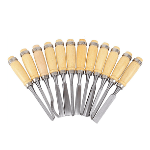 Juego De Cinceles Para Tallar Madera Gubia 12 Pcs