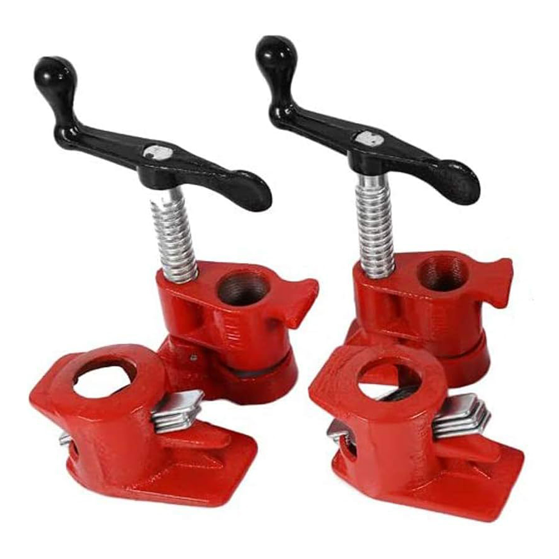 Set De 2 Prensas Sargento De Tubo De 3/4 1