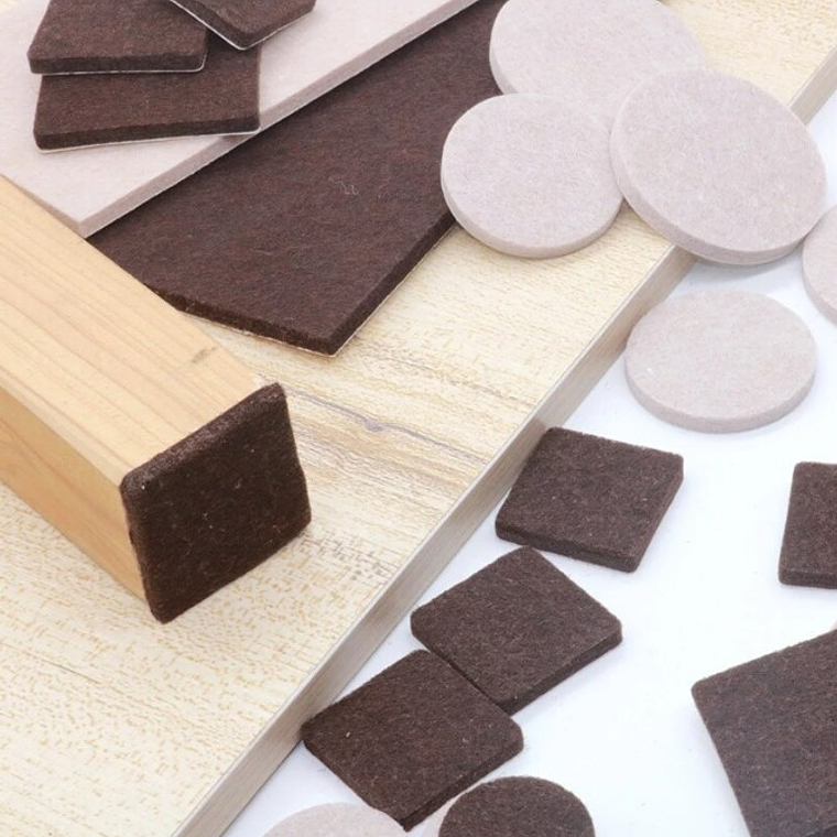 Almohadilla Protectora De Fieltro Para Sillas Mesas Muebles 3