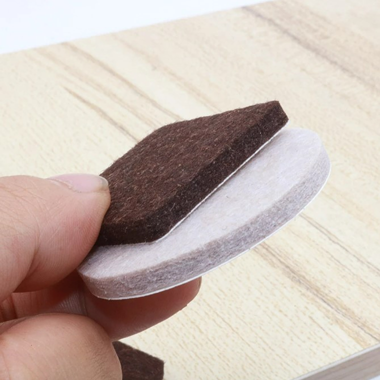 Almohadilla Protectora De Fieltro Para Sillas Mesas Muebles 4
