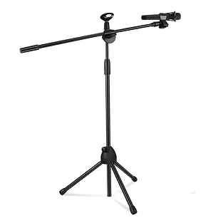 Soporte Con Brazo Para Microfono Atril De Microfono 2en1
