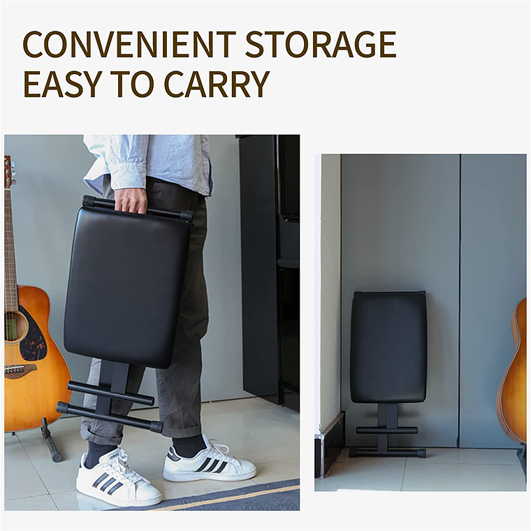 Banca De Teclado Plegable Estilo X 3