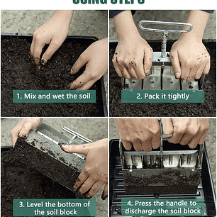 Bloqueador De Suelo Manual Herramienta De Bloqueo De Suelo