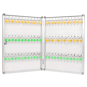 Caja Magnética Organizador Para Llaves 72 Llaveros
