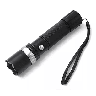 Linterna Led Tactica Zoom Swat Led Cree Recargable