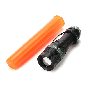 Linterna Táctica Zoom Led Cree 1800lm Recargable