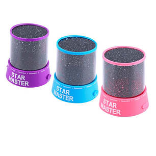 Proyector Lámpara Led Luz Cielo Estrella Espanta Cuco Niños