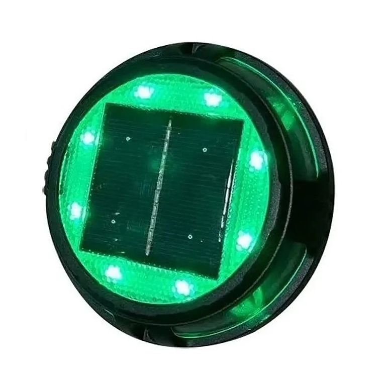 Foco Solar De Piso 8 Led / Multicolor 1