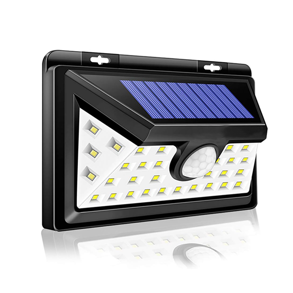 Foco Solar 30 Led Exterior Con Sensor De Movimiento 1