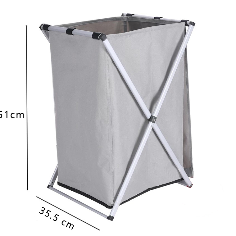 Cesta Canasto Plegable Almacenamiento Ropa Sucia 4