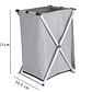 Cesta Canasto Plegable Almacenamiento Ropa Sucia - Miniatura 4