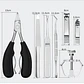 Kit Herramientas Uñas Encarnadas Set Pedicura Corta Uñas 7pz - Miniatura 5
