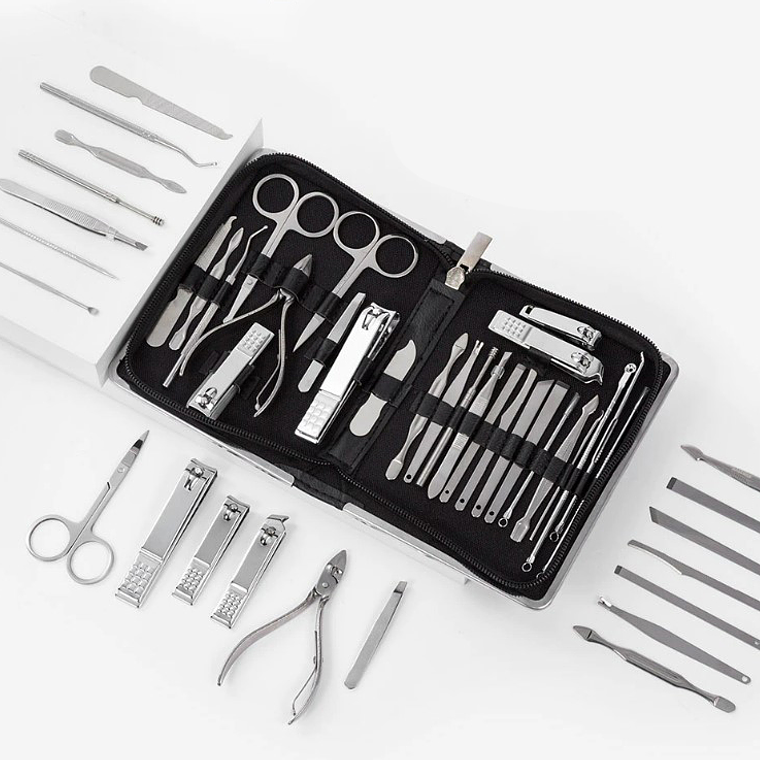 Set Herramientas Manicure Pedicura Kit Uñas 26 Piezas 5