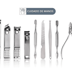 Set Herramientas Manicure Pedicura Kit Uñas 26 Piezas
