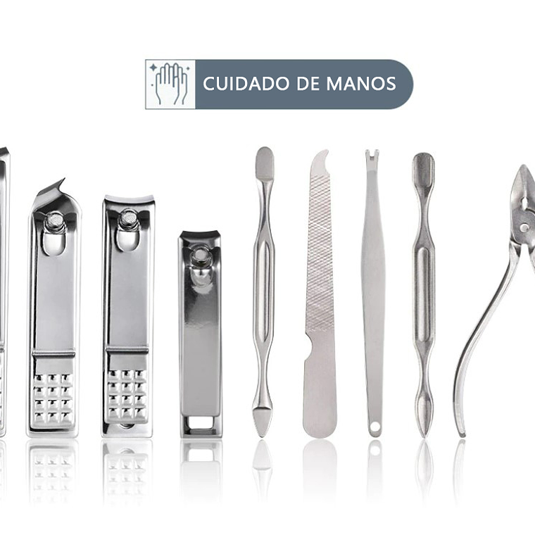 Set Herramientas Manicure Pedicura Kit Uñas 26 Piezas 2