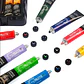 Set De Pinturas Acrilicas 48 Colores + Pincel, Paleta - Miniatura 2