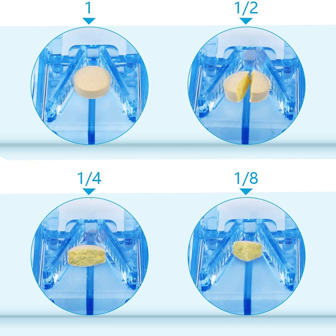 Pastillero Organizador Cortador Divisor Dosificador Pastilla 4