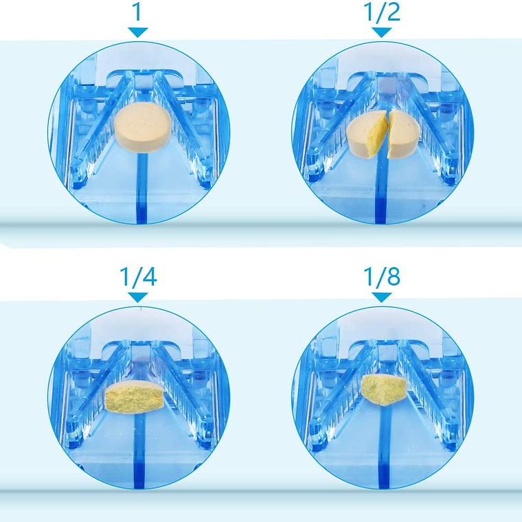 Pastillero Organizador Cortador Divisor Dosificador Pastilla 4