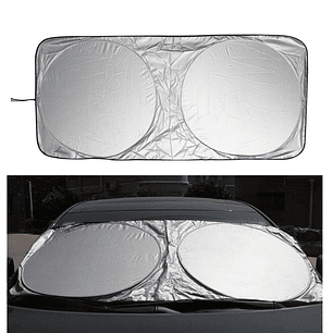 Cubre Parabrisas Auto, Parasol Con Protección Uv Compactable