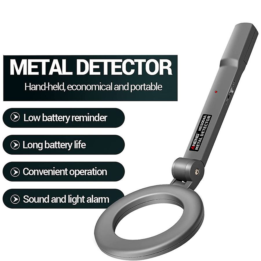 Detector De Metales Alta Sensibilidad Seguridad Inspección
