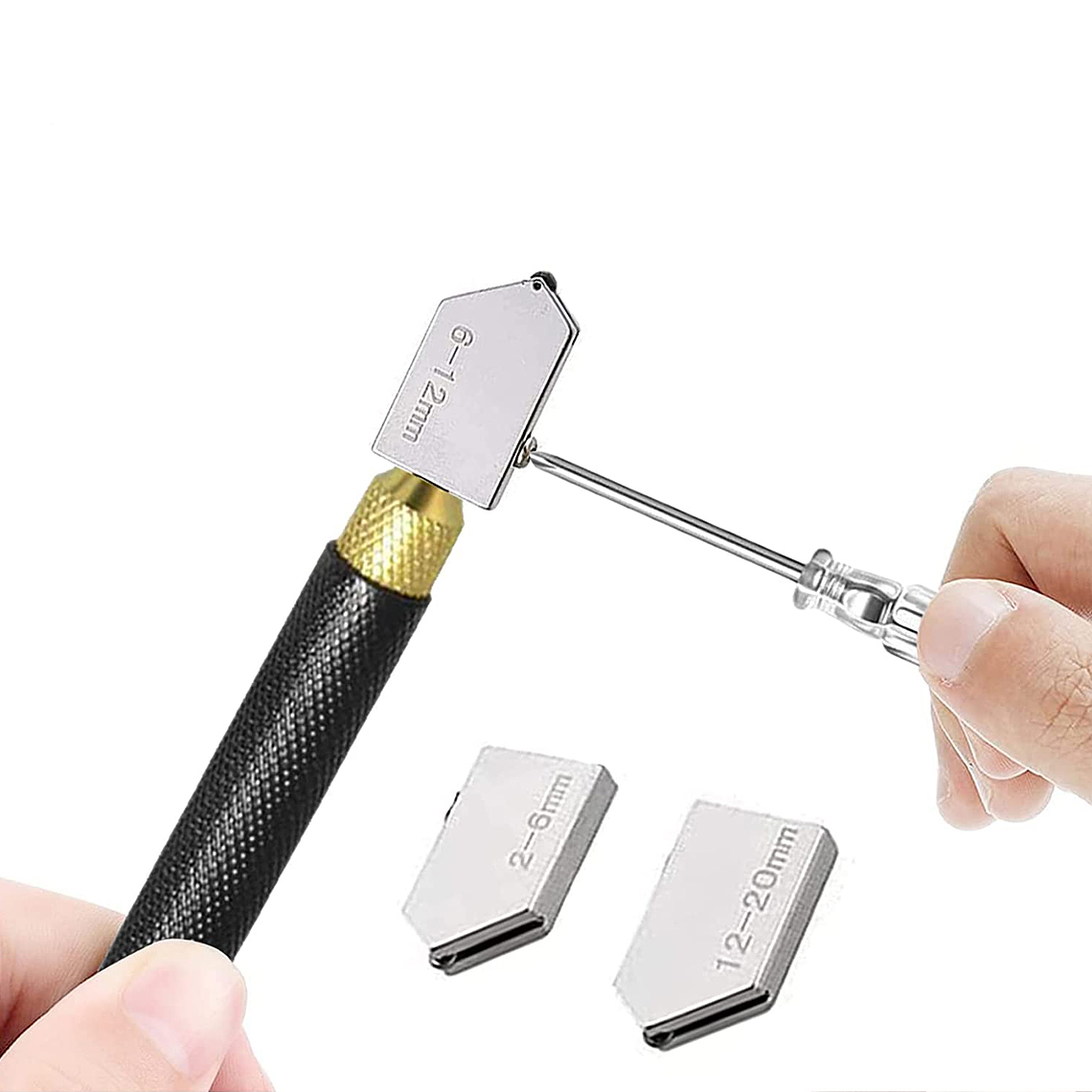 Diamante Corta Vidrio 7 Pulgadas 175mm Con Pipeta 2