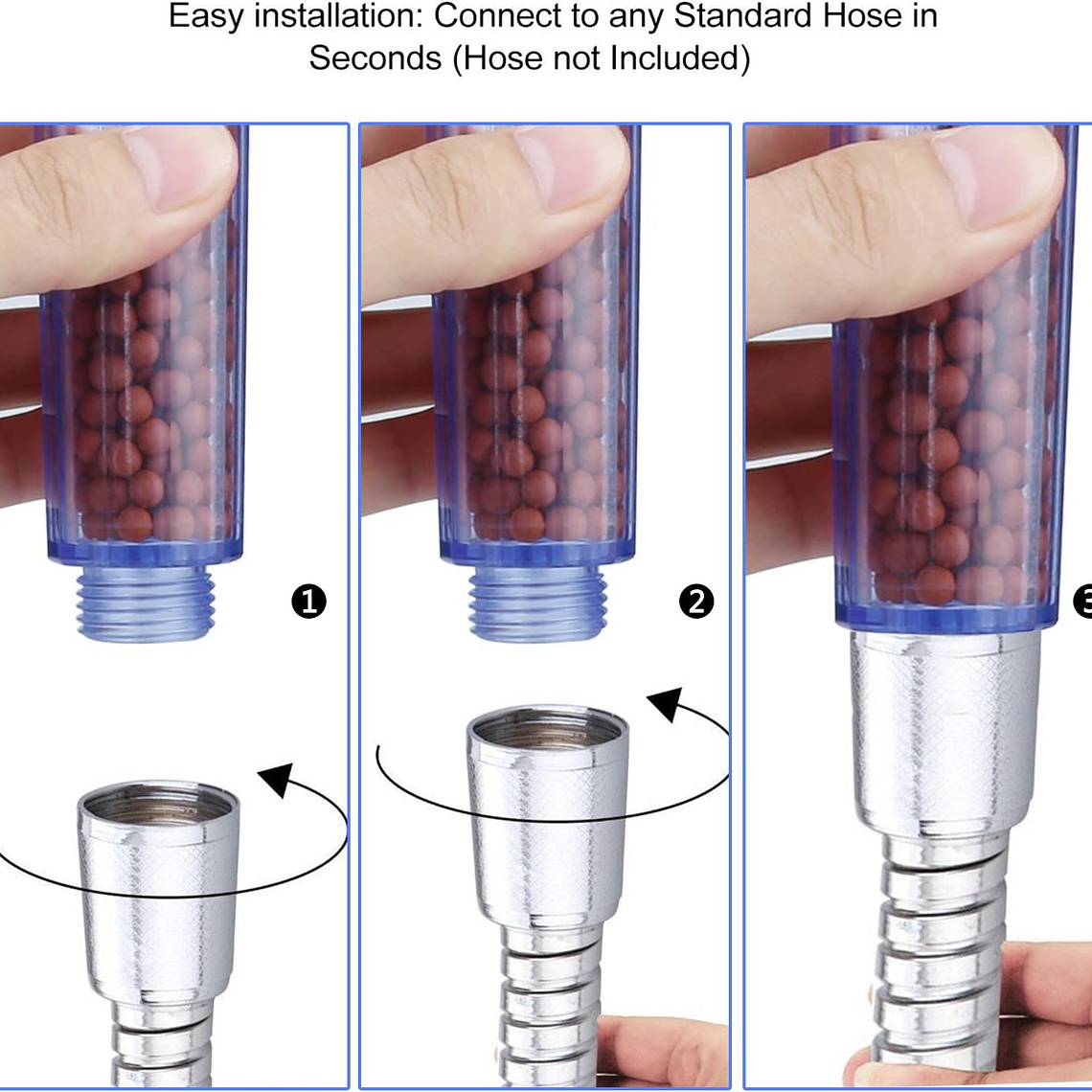 Eco Ducha Spa Cabezal Para Ducha Telefono Mango Filtrador 5