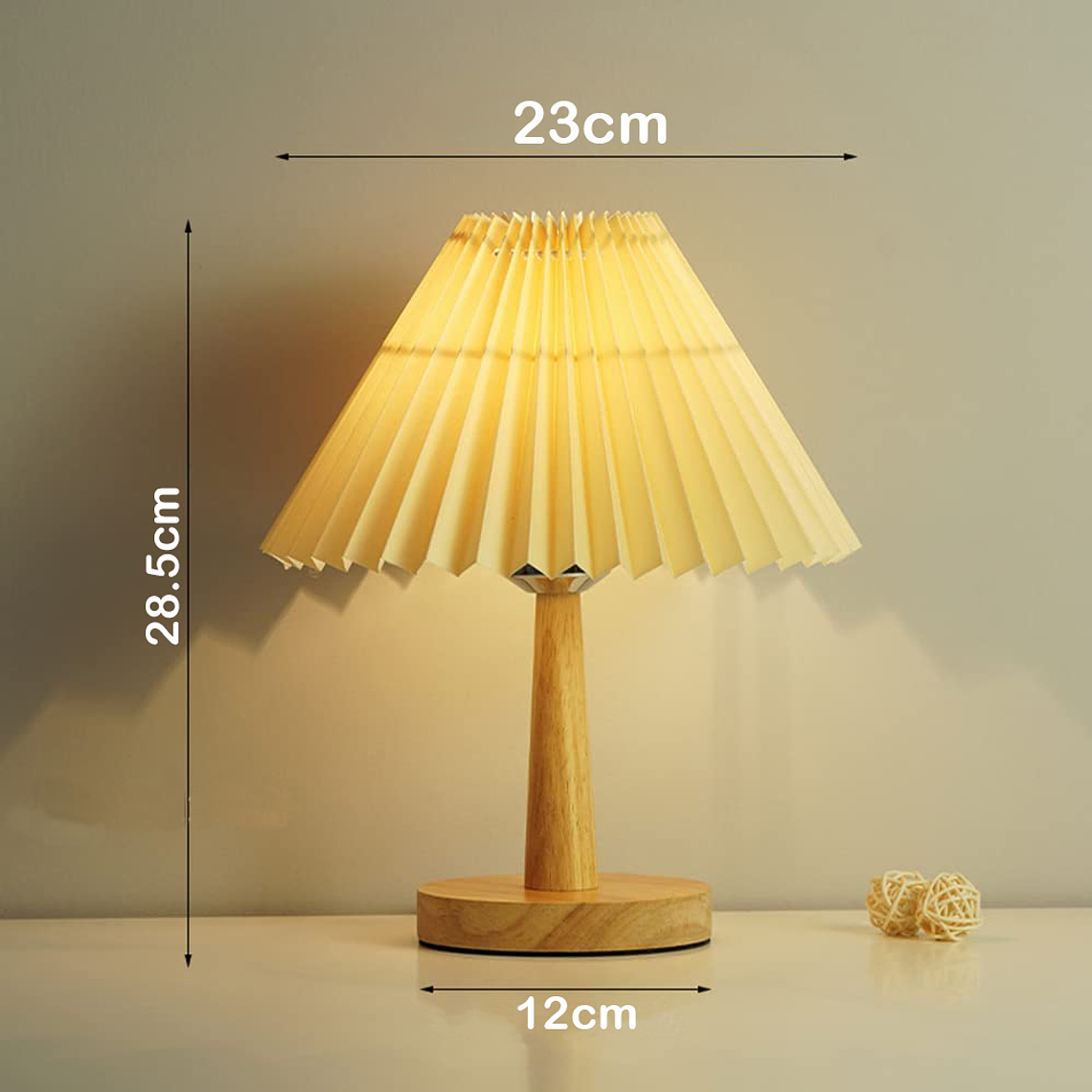 Lampara De Velador Mesa Decoracion Dormitorio Escritorio USB 5