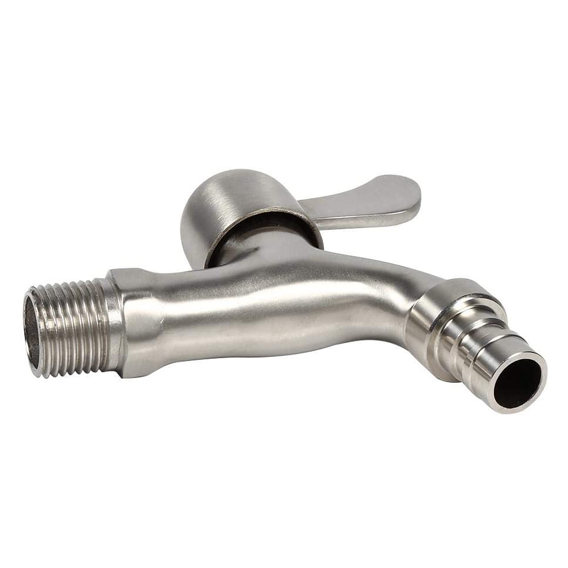 Grifo De Acero Inoxidable, Llave De Paso 1/2 2