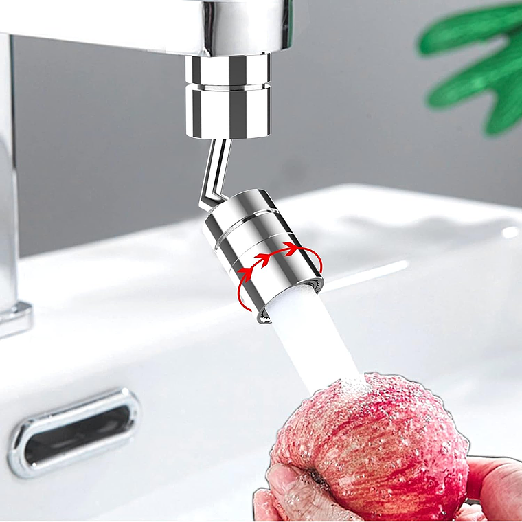 Filtro Grifo Giratorio De Agua Rociador 3