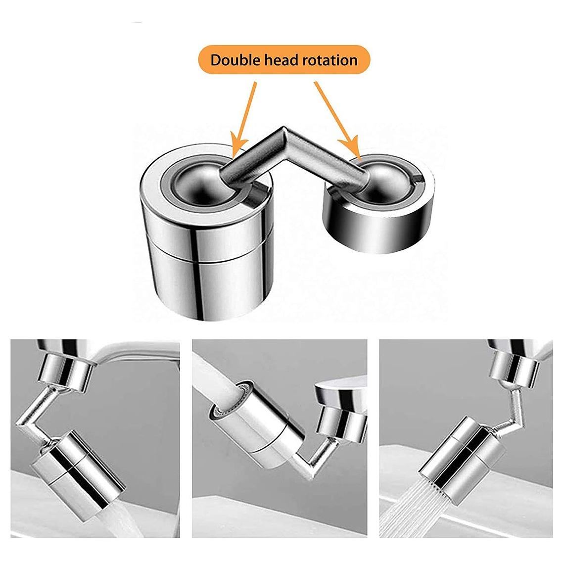 Filtro Grifo Giratorio De Agua Rociador 4