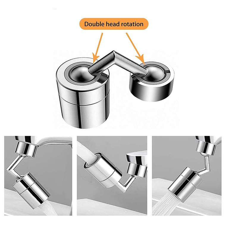 Filtro Grifo Giratorio De Agua Rociador 4