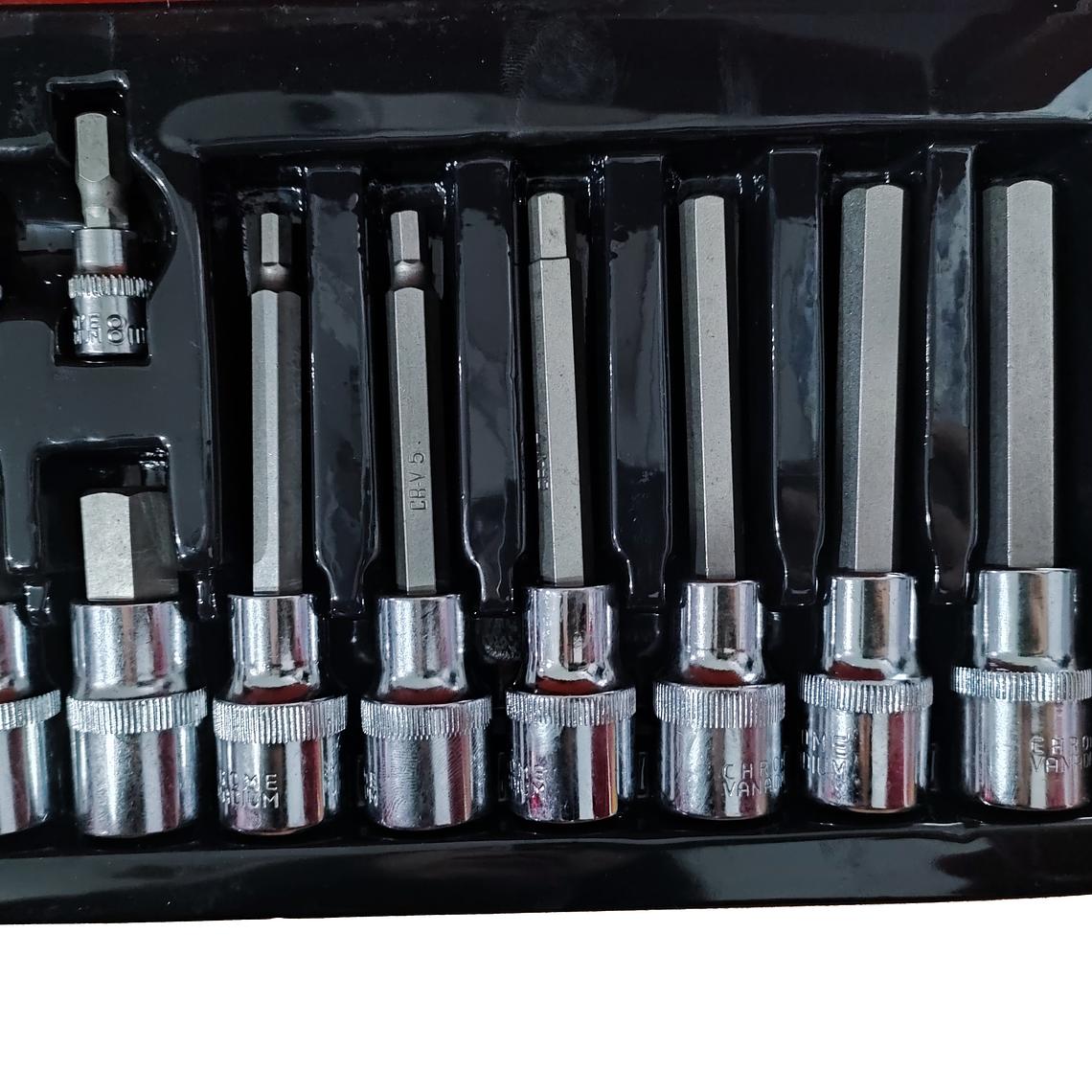 Set Dados Allen Largo Y Corto 1/2 1/4 18 Piezas 3